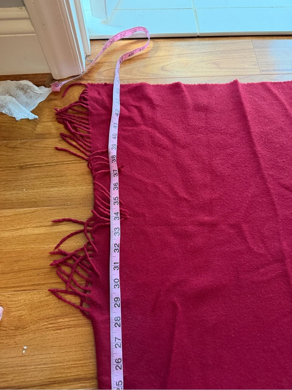 Eagle Plaid 100% Cashmere Blanket /Throw